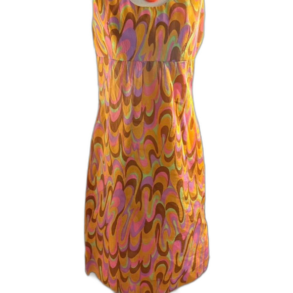 Vtg. Wibor Modelle 60's Shift Dress Size M - Picture 2 of 8